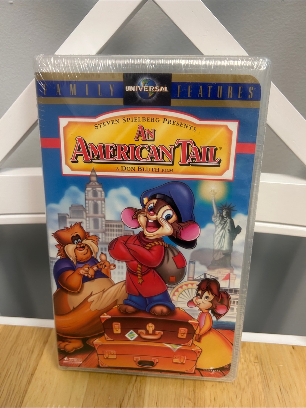 Factory Sealed Universal Studios An American Tail Cartoon VHS Tape 1998 Rated G
